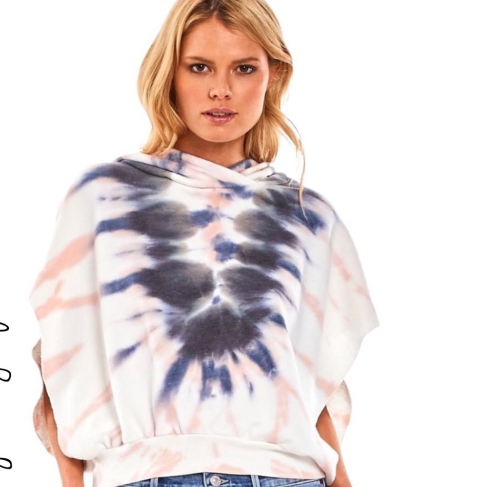 YFB Cutoff Tie Dye Hoodie